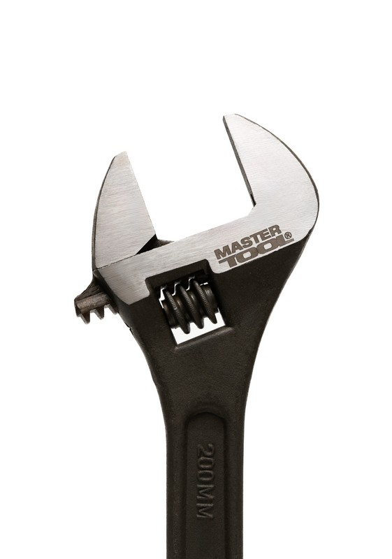 Ключ розвідний MASTERTOOL 200 мм 0-25 мм CrV фосфатований 76-0222 view 2