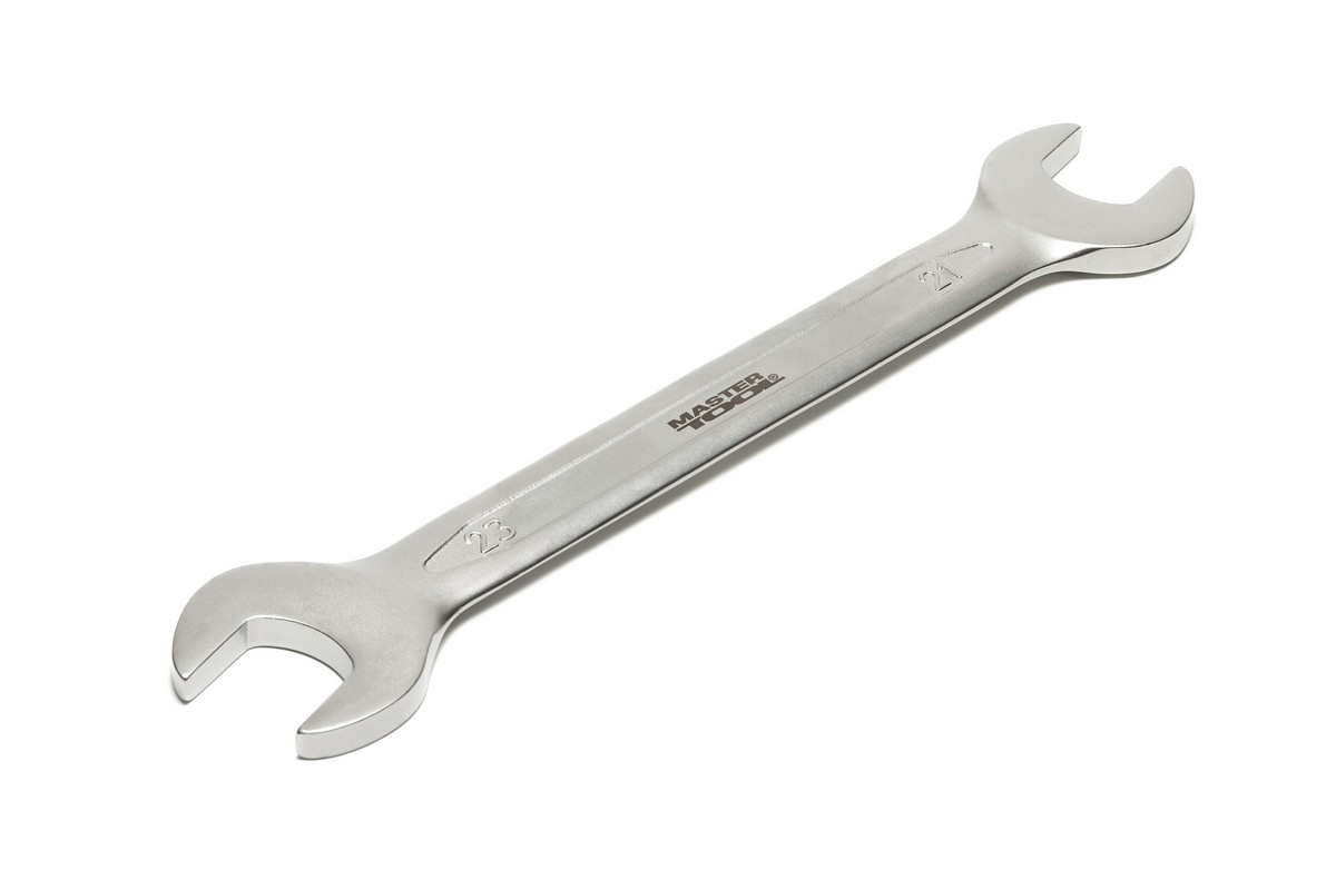 Ключ ріжковий MASTERTOOL 21×23 мм 31CrV3 COLD FORGED DIN3110 70-2123 view 1