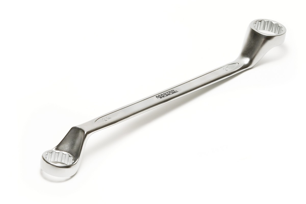 Ключ накидний MASTERTOOL 24×27 мм 31CrV3 COLD FORGED DIN897 72-2427 view 1