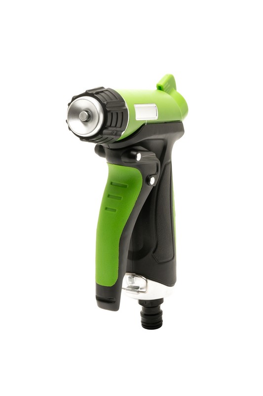 Пістолет для поливу MASTERTOOL WATER CLICK ½" плавне регулювання напору металеве сопло TPR покриття 92-9349 view 1