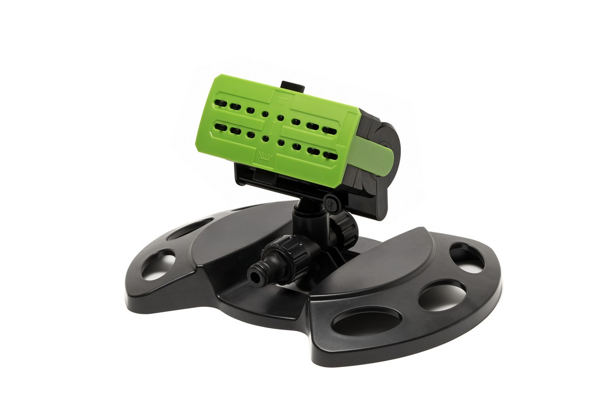 Зрошувач осциляційний MASTERTOOL ½" 16 форсунок 4 режими 3-18 м 150 м² 92-9364 view 2