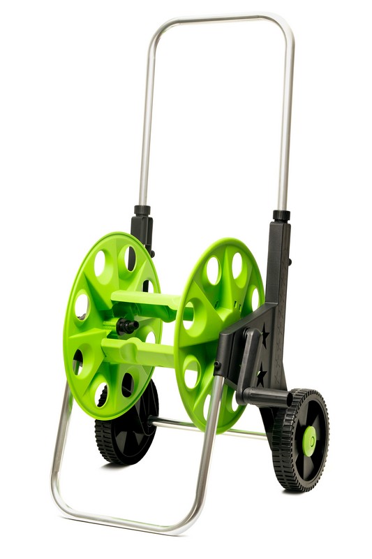 Котушка зі шлангом MASTERTOOL ½" 50 м з телескопічною ручкою на колесах 92-8800 view 3