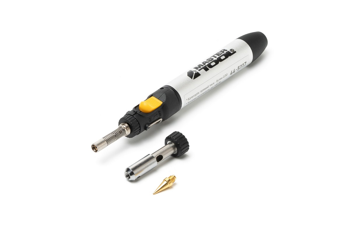 Мікропальник газовий MASTERTOOL 3в1 100 Вт 7.26 г/год 44-5117 view 6