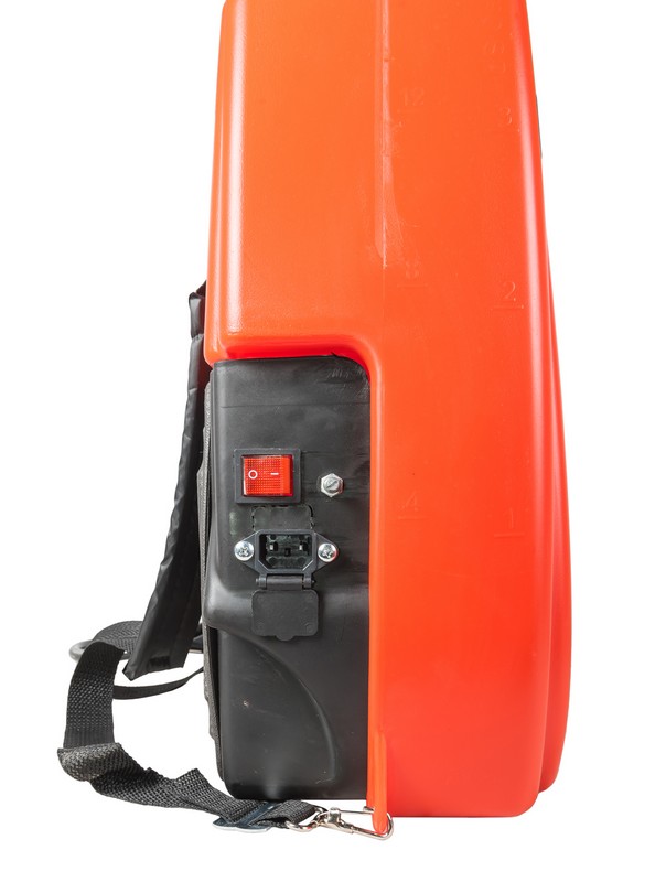 Обприскувач акумуляторний MASTERTOOL з візком 16 л 12 V 8 Ah 92-9450 view 10