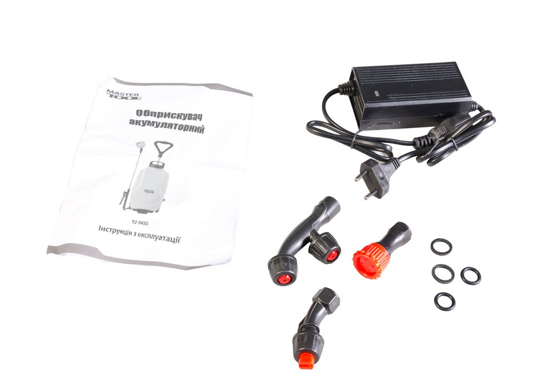 Обприскувач акумуляторний MASTERTOOL з візком 16 л 12 V 8 Ah 92-9450 view 5