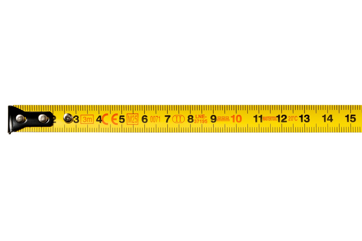 Рулетка MASTERTOOL 3 м×13 мм фіксатор полотна кнопка STOP протиковзний гачок 65-2103 view 4