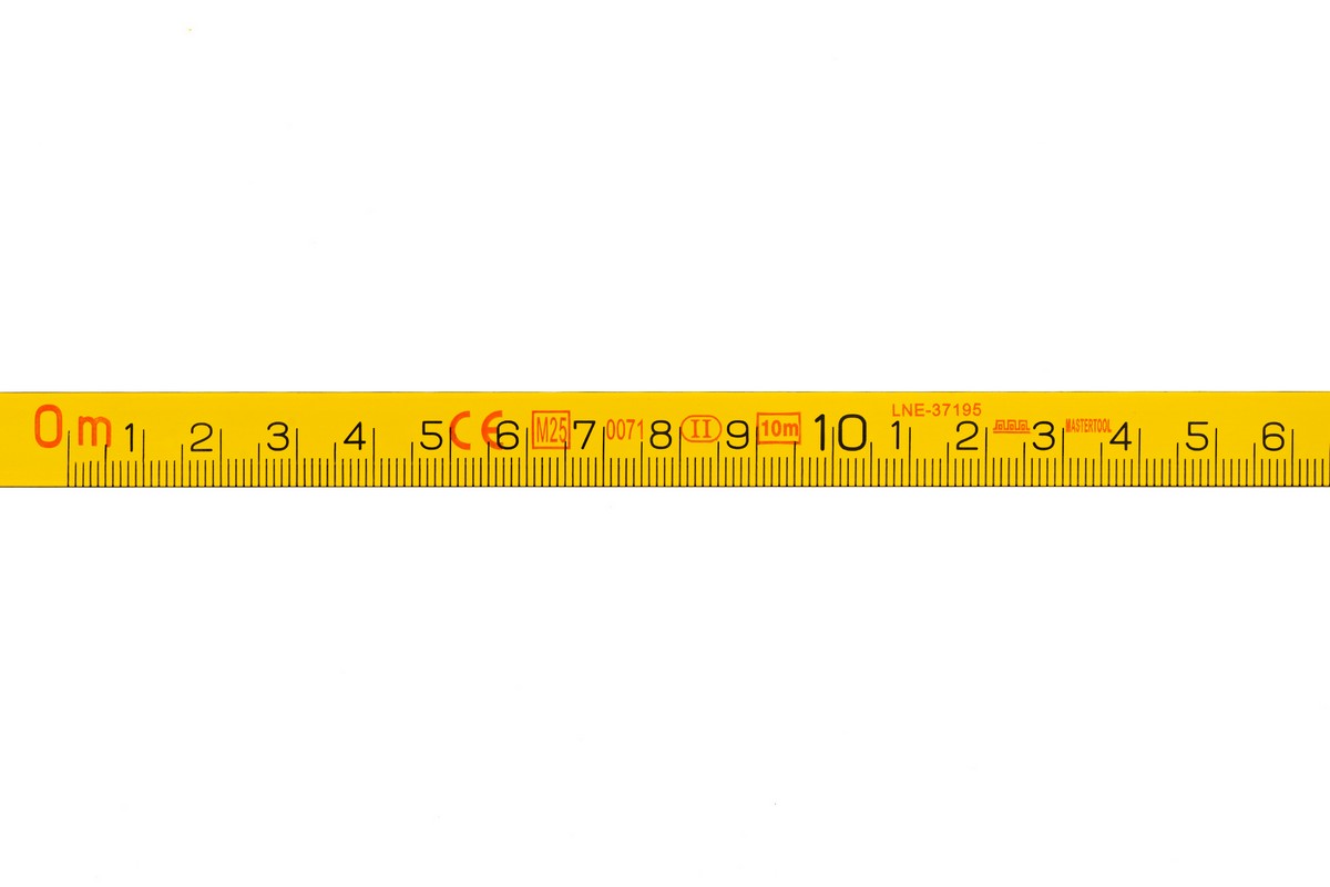 Рулетка MASTERTOOL 10 м×13 мм сталеве полотно ударостійкий корпус 68-1013 view 3