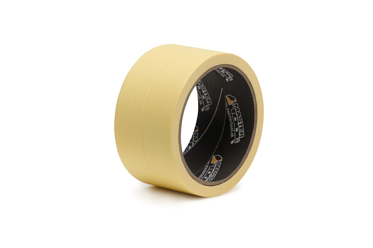 Стрічка малярна універсальна MASTERTOOL GripBond Pro 25 мм×20 м 2 шт жовта 79-9926 view 2