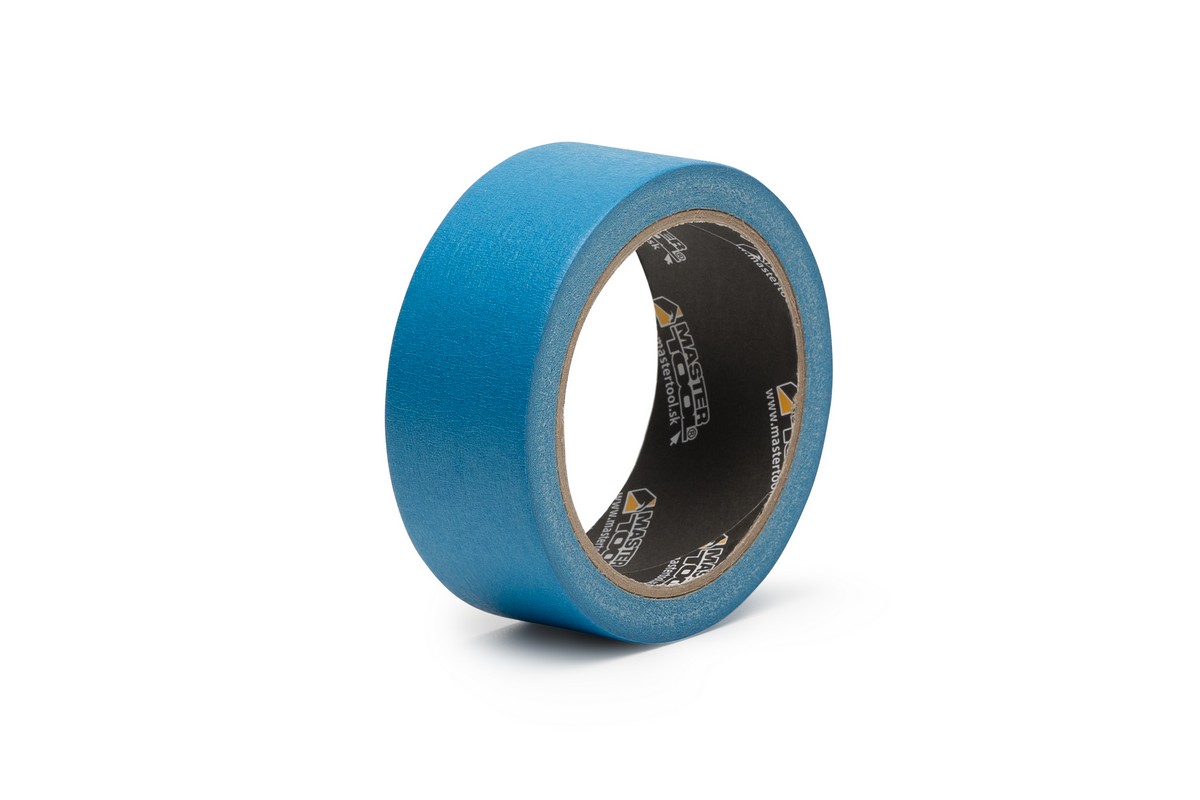 Стрічка малярна для фасадних робіт MASTERTOOL GripBond Pro Exterior 38 мм×25 м синя 79-9894 view 2