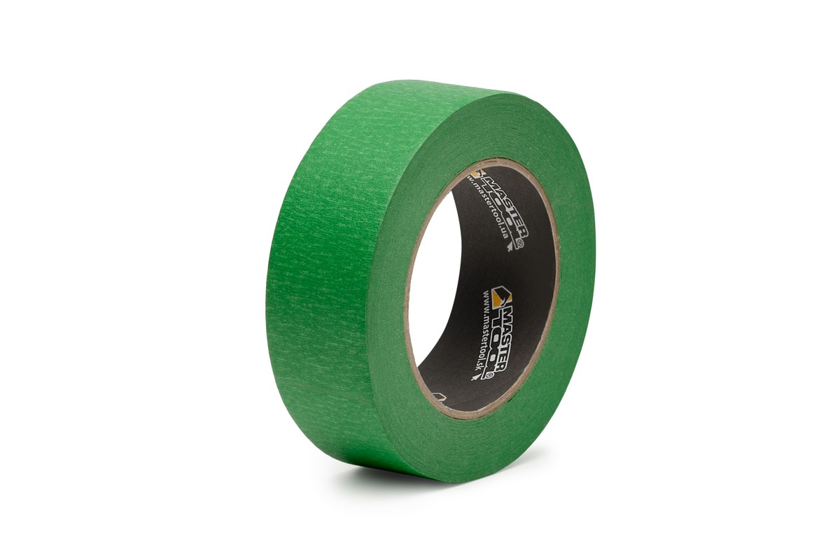 Стрічка малярна для грубих робіт MASTERTOOL GripBond Pro Exterior 38 мм×50 м зелена 79-9887 view 2