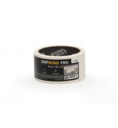 Стрічка малярна універсальна MASTERTOOL GripBond Pro 25 мм×20 м 2 шт біла 79-9881