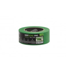 Стрічка малярна для грубих робіт MASTERTOOL GripBond Pro Exterior 48 мм×50 м зелена 79-9889