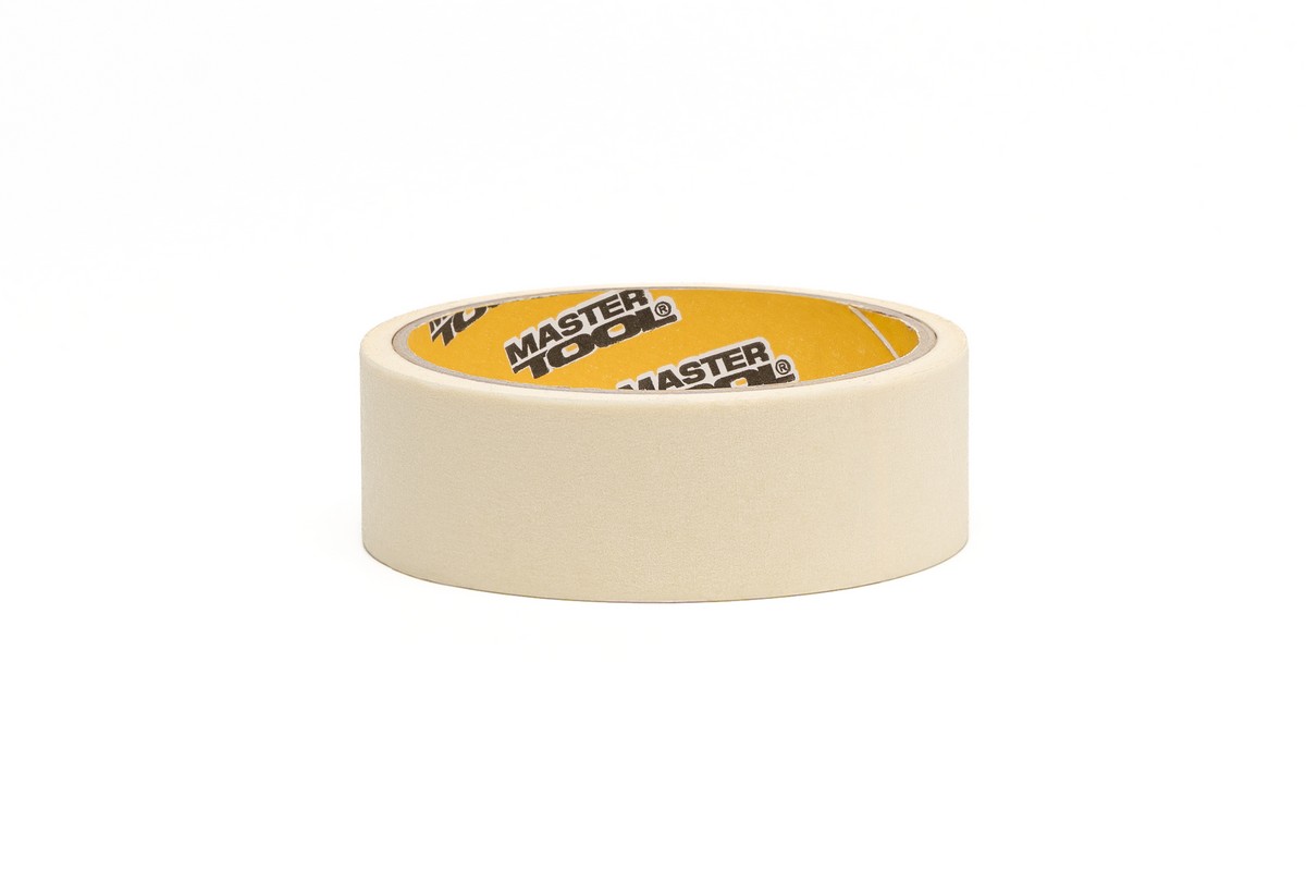 Стрічка малярна універсальна MASTERTOOL GripBond Easy 30 мм×15 м біла 79-9942 view 2