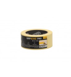 Стрічка малярна універсальна MASTERTOOL GripBond Pro 48 мм×40 м жовта 79-9930