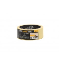 Стрічка малярна універсальна MASTERTOOL GripBond Pro 19 мм×20 м 2 шт жовта 79-9925