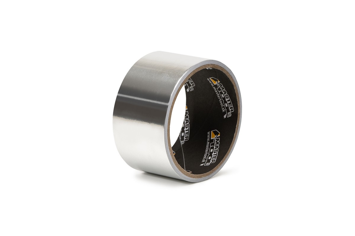 Стрічка алюмінієва MASTERTOOL GripBond Pro Metal t 150°C 50 мм×5 м 77-1505 view 2