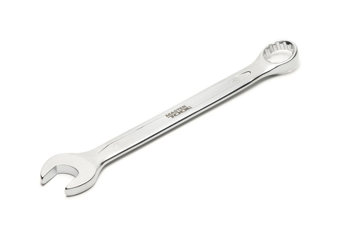 Ключ комбінований MASTERTOOL COLD FORGED 19 мм 31CrV3 DIN 3113 72-1019 view 1