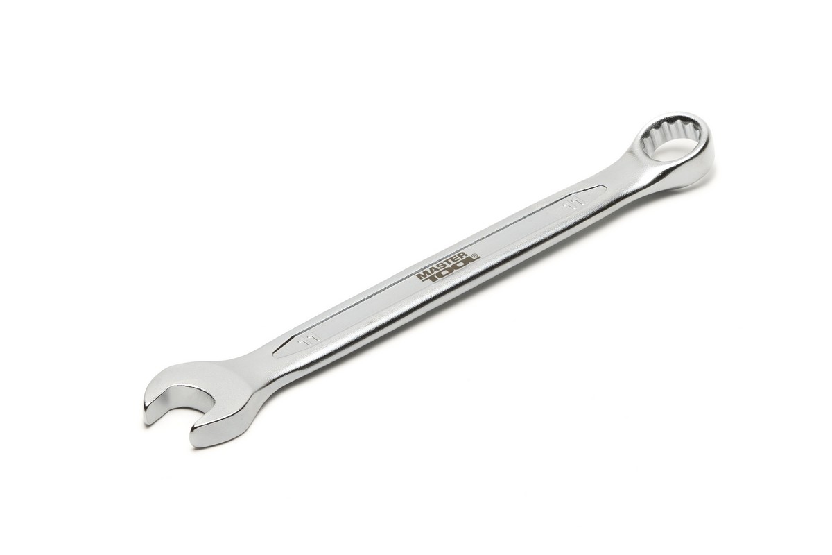 Ключ комбінований MASTERTOOL COLD FORGED 11 мм 31CrV3 DIN 3113 72-1011 view 1