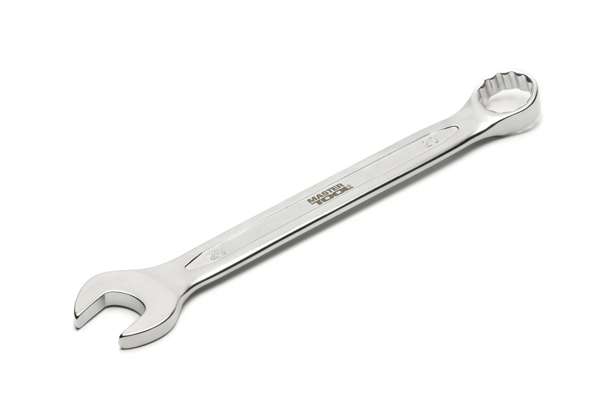 Ключ комбінований MASTERTOOL COLD FORGED 20 мм 31CrV3 DIN 3113 72-1020 view 1