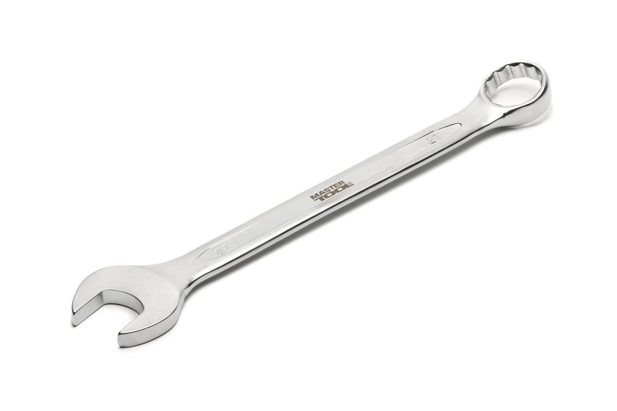 Ключ комбінований MASTERTOOL COLD FORGED 27 мм 31CrV3 DIN 3113 72-1027 view 1