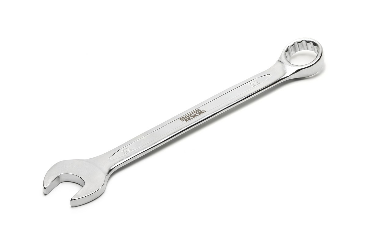 Ключ комбінований MASTERTOOL COLD FORGED 22 мм 31CrV3 DIN 3113 72-1022 view 1