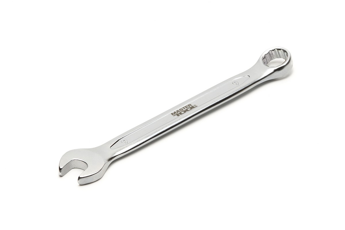 Ключ комбінований MASTERTOOL COLD FORGED 9 мм 31CrV3 DIN 3113 72-1009 view 1