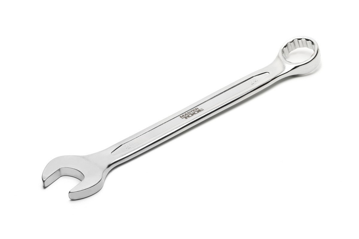 Ключ комбінований MASTERTOOL COLD FORGED 24 мм 31CrV3 DIN 3113 72-1024 view 1