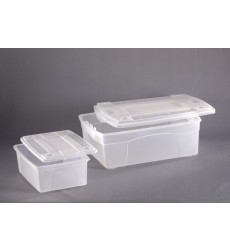 Контейнер пластиковий MASTERTOOL з кришкою 8 л 350×245×110 мм 79-3908